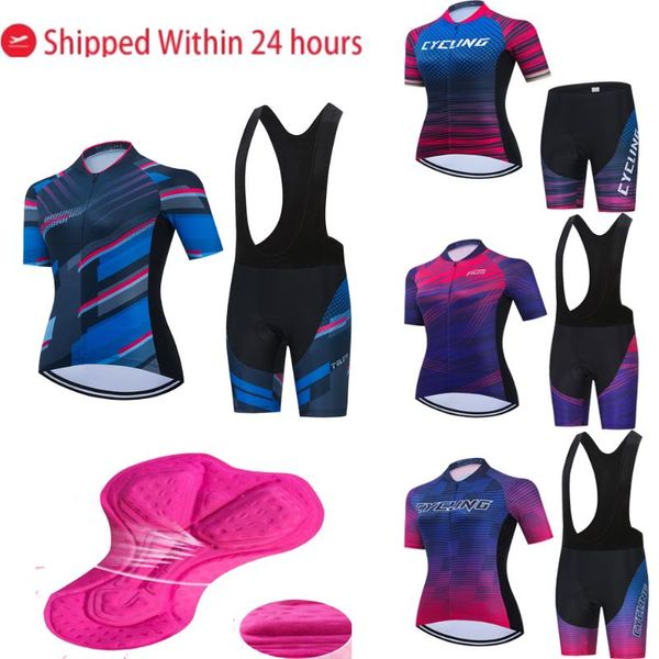 racing sets teleyi pro women cycling set mtb bike clothing bicycle clothes ropa ciclismo wear team jersey, Black;blue
racing sets teleyi pro women cycling set mtb bike clothing bicycle clothes ropa ciclismo wear team jersey, Black;blue