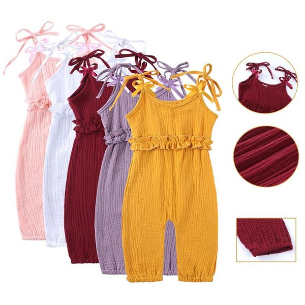 jumpsuits baby romper jumpsuit summer girls infant overalls cotton linen ruffles kids clothingpantalones y monos, Blue
jumpsuits baby romper jumpsuit summer girls infant overalls cotton linen ruffles kids clothingpantalones y monos, Blue