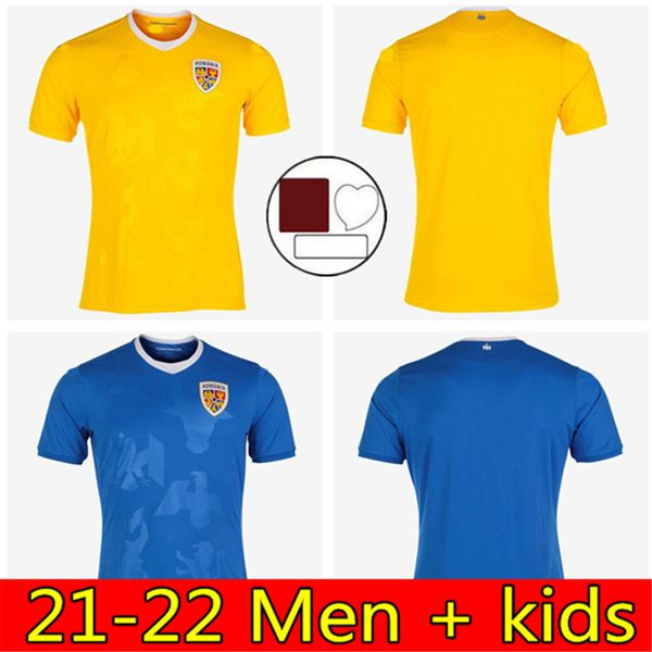 2021 2022 romania soccer jerseys home yellow away biue 21 22 alexandru cicaldau ianis hagi dennis men marin football shirts maillots camiset, Black;yellow
2021 2022 romania soccer jerseys home yellow away biue 21 22 alexandru cicaldau ianis hagi dennis men marin football shirts maillots camiset, Black;yellow