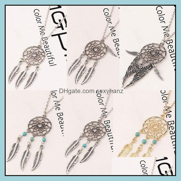 pendant necklaces & pendants jewelry fashion dreamcatcher necklace feather tassels s526 drop delivery 2021 is9em, Silver
pendant necklaces & pendants jewelry fashion dreamcatcher necklace feather tassels s526 drop delivery 2021 is9em, Silver