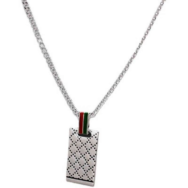 925 sterling silver rectangular lingge necklace couple men's and women's clavicle chain sweater jewellry online, Golden;silver
925 sterling silver rectangular lingge necklace couple men's and women's clavicle chain sweater jewellry online, Golden;silver