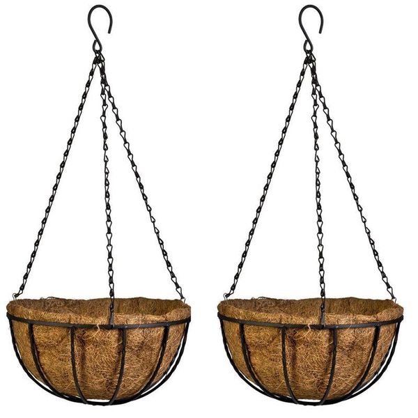 hanging basket for plants garden flower planter with chain plant pot home balcony decoration 2 pcs-8 inch planters & pots
hanging basket for plants garden flower planter with chain plant pot home balcony decoration 2 pcs-8 inch planters & pots