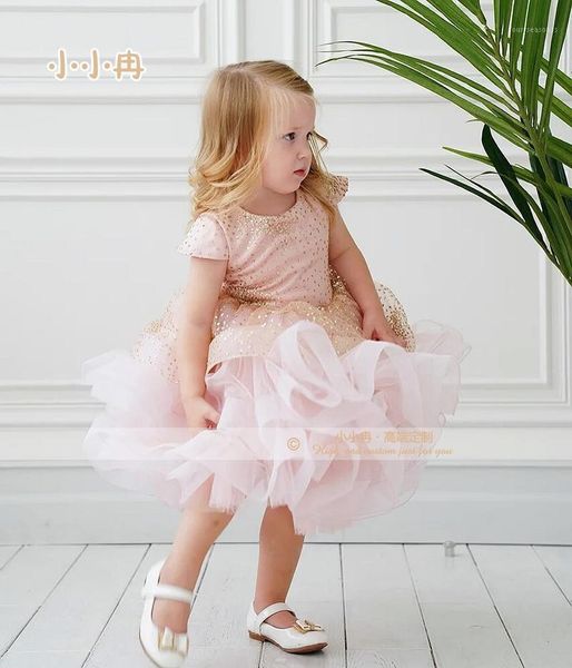 girl's dresses luxury pink knee length baby girls for birthday shiny sequins little princess party gown kids clothes special1, Red;yellow
girl's dresses luxury pink knee length baby girls for birthday shiny sequins little princess party gown kids clothes special1, Red;yellow