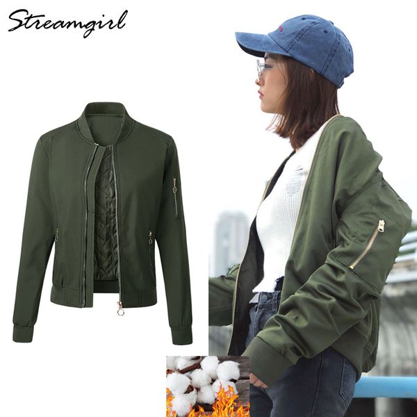streamgirl warm jacket women winter parka quilted coats white bomber jacket women autumn thick jackets and coats winter clothes 210421, Black
streamgirl warm jacket women winter parka quilted coats white bomber jacket women autumn thick jackets and coats winter clothes 210421, Black