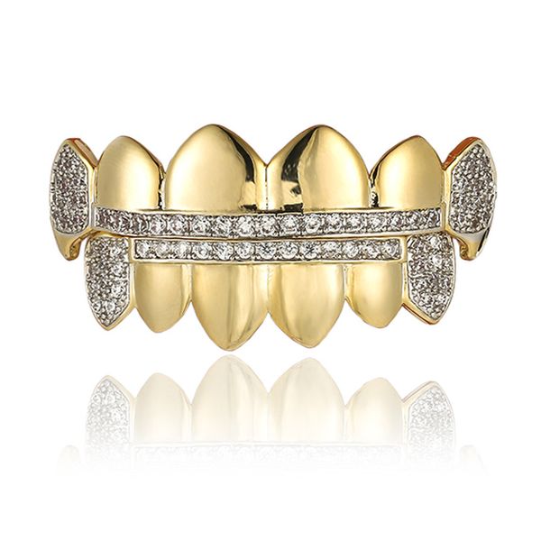 hip hop iced out single grillz dental grills body teeth jewelry cubic zircon women men copper fashion jewellery gift, Black
hip hop iced out single grillz dental grills body teeth jewelry cubic zircon women men copper fashion jewellery gift, Black