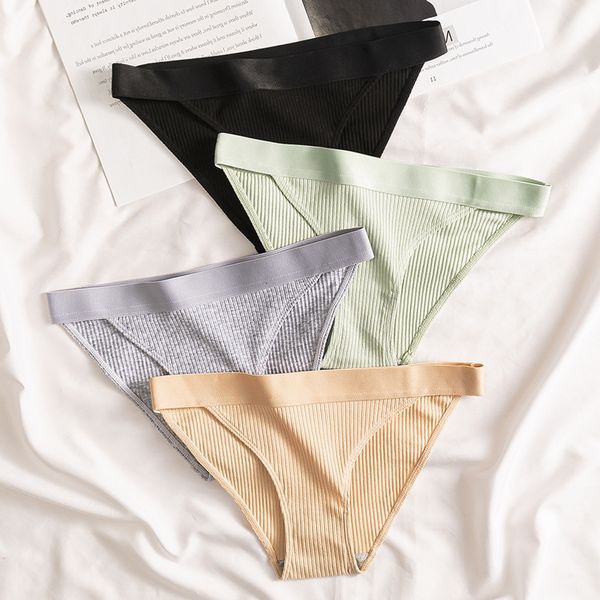 3pcs cotton women's panties soft striped women underpants solid girls briefs female lingerie comfort intimate underwear, Black;pink
3pcs cotton women's panties soft striped women underpants solid girls briefs female lingerie comfort intimate underwear, Black;pink