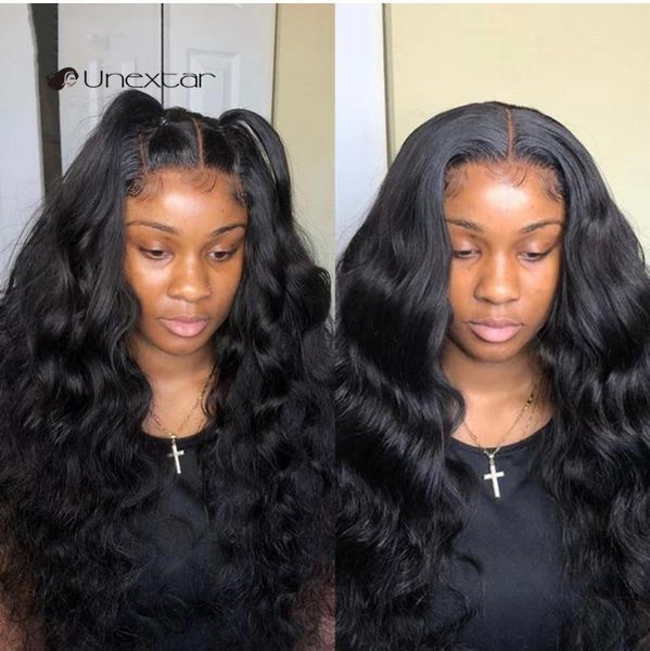 unextarhair 13x4 lace wigs human hair brazilian 150% body wave closure for black women bob wig pre plucked with baby h, Black;brown
unextarhair 13x4 lace wigs human hair brazilian 150% body wave closure for black women bob wig pre plucked with baby h, Black;brown