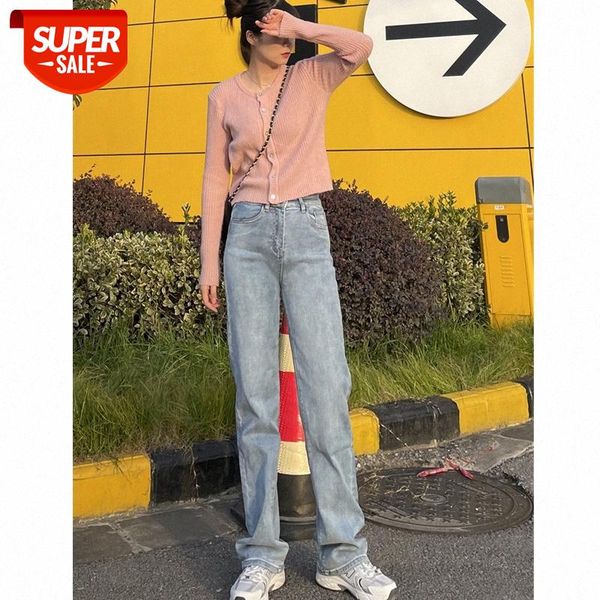 the waist is straight and looks thin, cool light blue mopping jeans women look thin trendy #7p7a, Black;white
the waist is straight and looks thin, cool light blue mopping jeans women look thin trendy #7p7a, Black;white