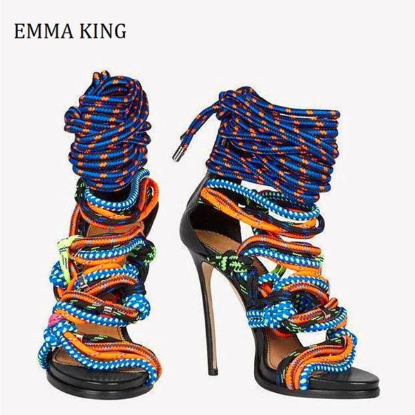 woman rope cross-tied strappy gladiator sandals high heels summer dress shoes ankle strap lace-up banquet 2021, Black
woman rope cross-tied strappy gladiator sandals high heels summer dress shoes ankle strap lace-up banquet 2021, Black
