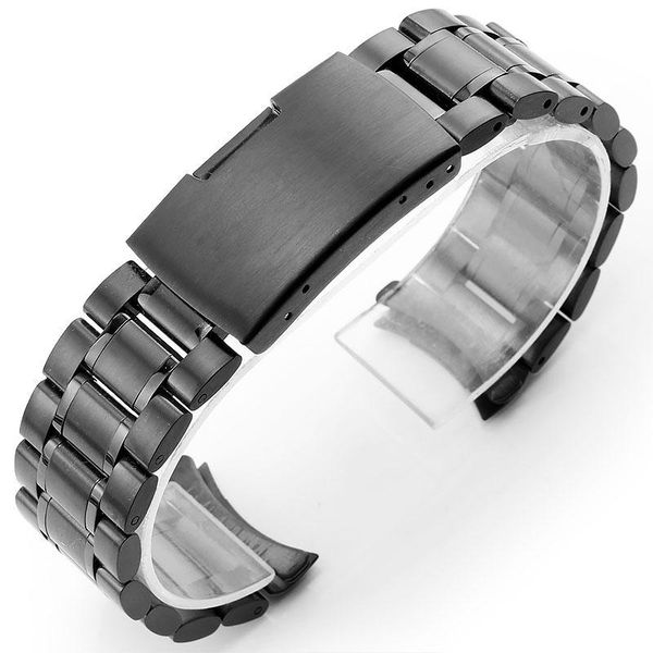 watch bands stainless steel band 18mm 20mm 22mm 24mm strap wristband curved end double lock buckle replacement wrist belt, Black;brown
watch bands stainless steel band 18mm 20mm 22mm 24mm strap wristband curved end double lock buckle replacement wrist belt, Black;brown