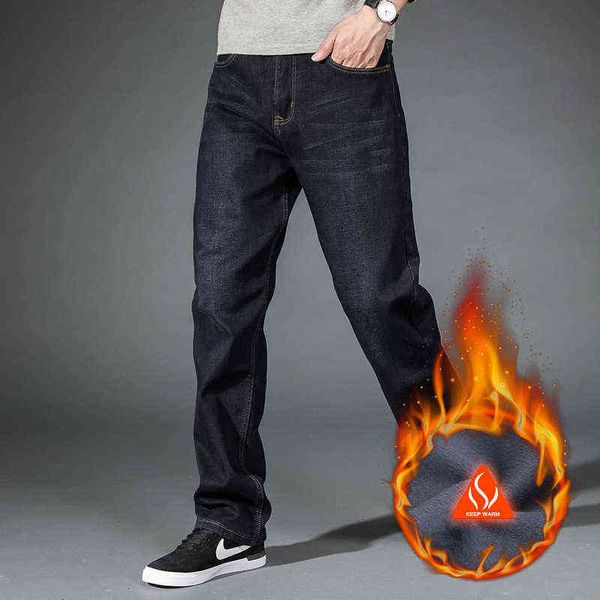 men's jeans straight tube plush winter large thickened casual pants cotton elastic comfortable fashion men's jeans, Blue
men's jeans straight tube plush winter large thickened casual pants cotton elastic comfortable fashion men's jeans, Blue
