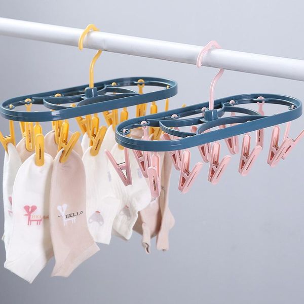 hangers & racks 12 clips folding clothes dryer hanger children adults windproof socks underwear plastic drying rack
hangers & racks 12 clips folding clothes dryer hanger children adults windproof socks underwear plastic drying rack
