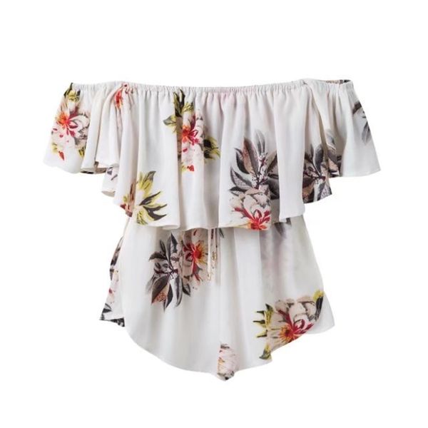 summer new fashion holiday beach style one shoulder backless print bra jumpsuit women's 5018, White;black
summer new fashion holiday beach style one shoulder backless print bra jumpsuit women's 5018, White;black