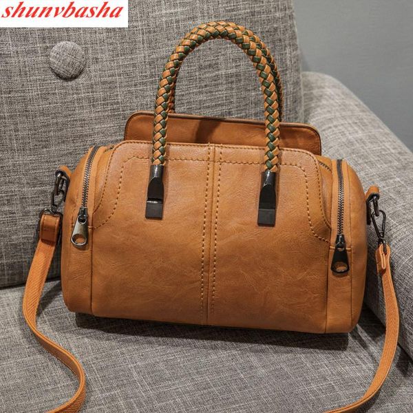 evening bags 100% genuine leather women handbags european retro tote boston handbag rivets messenger
evening bags 100% genuine leather women handbags european retro tote boston handbag rivets messenger