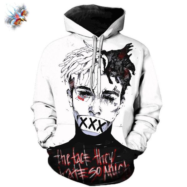 men's hoodies & sweatshirts 2021 hip hop hoodie style fashion rapper lil peep 3d printed pattern sweatshirt long sleeve pullover xs-7xl, Black
men's hoodies & sweatshirts 2021 hip hop hoodie style fashion rapper lil peep 3d printed pattern sweatshirt long sleeve pullover xs-7xl, Black
