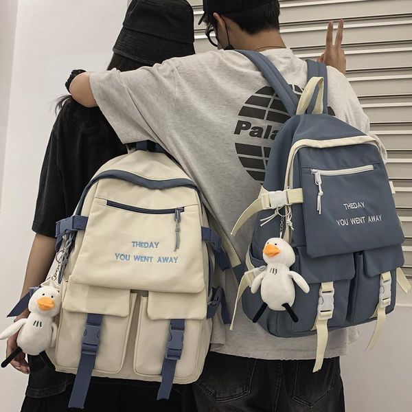 backpack dcimor multi-pocket waterproof nylon fashion english embroidery student school bag women lovers book bags
backpack dcimor multi-pocket waterproof nylon fashion english embroidery student school bag women lovers book bags