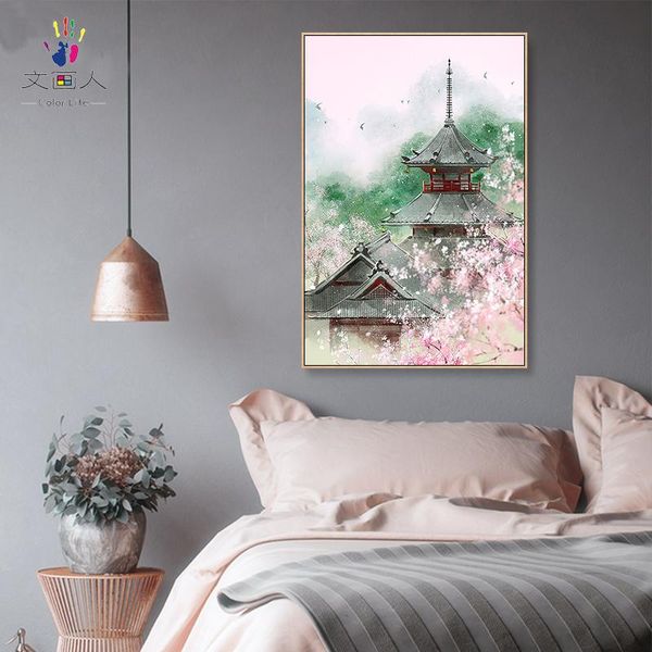 paintings paint by number art painting numbers chinese style temple spring summer autumn winter hand-painted color oil
paintings paint by number art painting numbers chinese style temple spring summer autumn winter hand-painted color oil