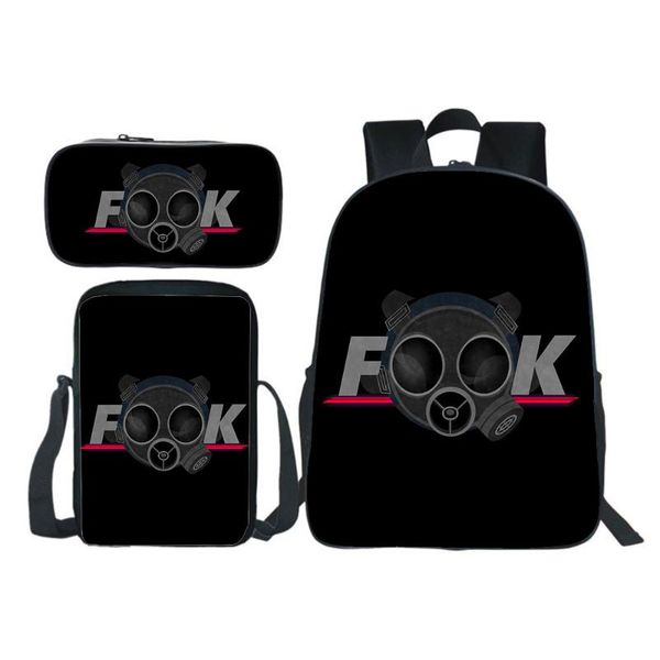backpack rainbow six siege esports game bookbag pencil case shoulder bag boy girl student fashion zipper mochila 3pcs set
backpack rainbow six siege esports game bookbag pencil case shoulder bag boy girl student fashion zipper mochila 3pcs set