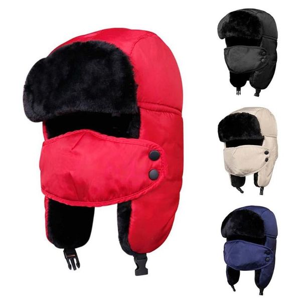 berets winter warm earflap hat face mask cover protection windproof cycling cap for and running, Blue;gray
berets winter warm earflap hat face mask cover protection windproof cycling cap for and running, Blue;gray