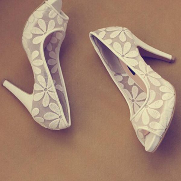 style lady crystal peep toe dress shoes fashion high heel white flower wedding women evening party prom, Black
style lady crystal peep toe dress shoes fashion high heel white flower wedding women evening party prom, Black