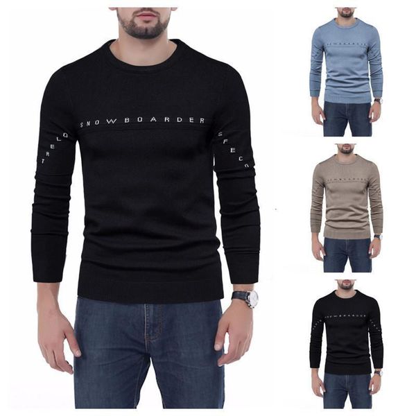 men's sweaters large size clothes fall and winter crew neck sweater letter splicing knitwear 2021 fashion mens, White;black
men's sweaters large size clothes fall and winter crew neck sweater letter splicing knitwear 2021 fashion mens, White;black