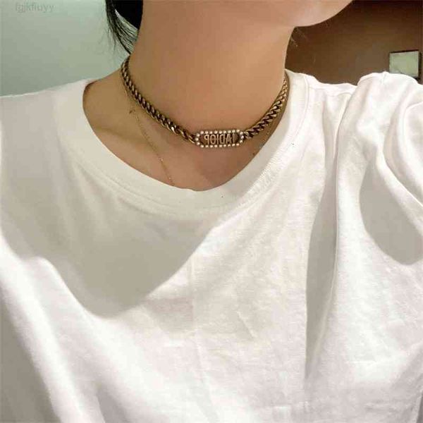luxury designer fashion necklace dijia letter women's vintage ins clavicle sweater d family temperament high sense neck chain, Red;brown
luxury designer fashion necklace dijia letter women's vintage ins clavicle sweater d family temperament high sense neck chain, Red;brown