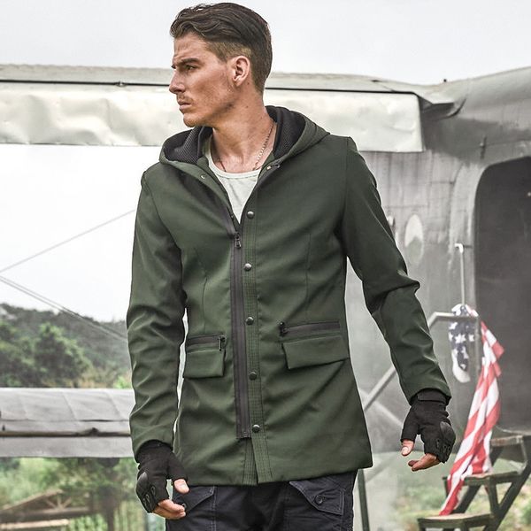 Fashion Trench Coat Foreign Single Russian Border Trade Polish Jacket Windbreaker Long Version Spring and Autumn, Beige
Fashion Trench Coat Foreign Single Russian Border Trade Polish Jacket Windbreaker Long Version Spring and Autumn, Beige