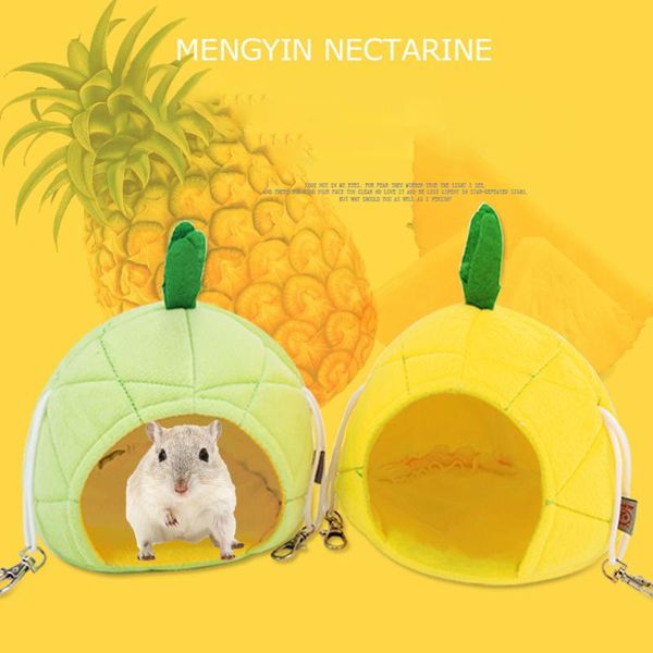 small animal supplies cartoon fruit design pet pineapple hamster rat cage house nest winter warm for rodent/guinea pig/rat/hedgehog
small animal supplies cartoon fruit design pet pineapple hamster rat cage house nest winter warm for rodent/guinea pig/rat/hedgehog