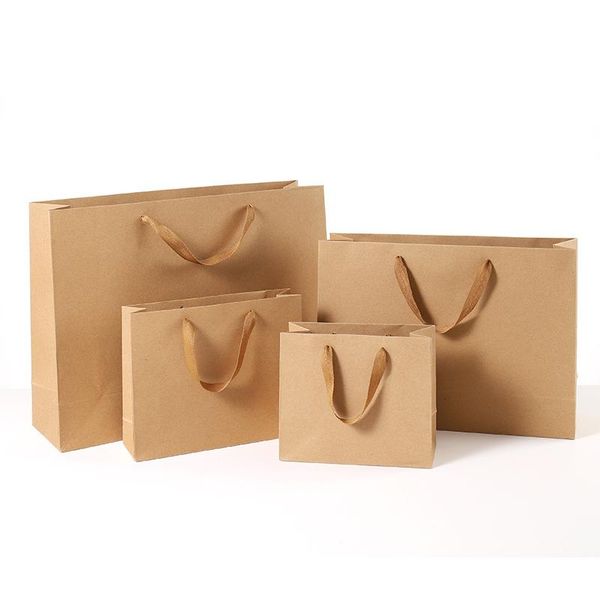 gift wrap horizontal version of black kraft paper bag with handle wedding party multifunctional fashion clothes packaging
gift wrap horizontal version of black kraft paper bag with handle wedding party multifunctional fashion clothes packaging