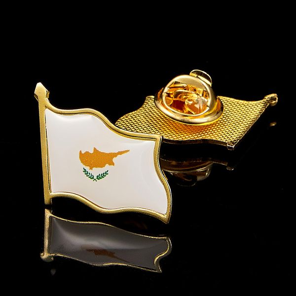 30pcs the republic of cyprus country nation map metal craft pin badge gold plated flag lapel pins
30pcs the republic of cyprus country nation map metal craft pin badge gold plated flag lapel pins