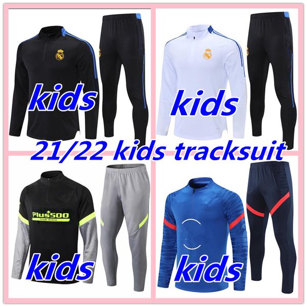 21 22 kids real madrid survetement jacket training suit soccer tracksuits 2021 2022 atletico child football jackets tracksuit set, Black
21 22 kids real madrid survetement jacket training suit soccer tracksuits 2021 2022 atletico child football jackets tracksuit set, Black