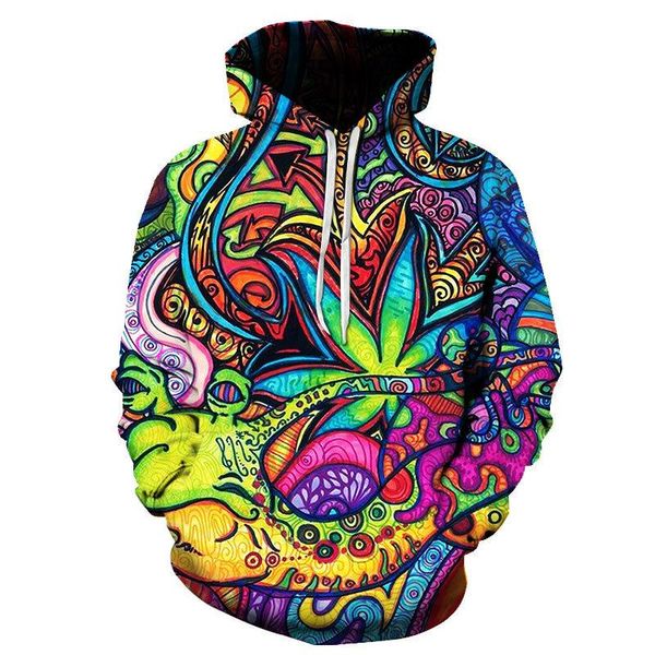 men's hoodies & sweatshirts 2021 spring and autumn women's graffiti hooded 3d printing colorful street loose sportswear harajuku w, Black
men's hoodies & sweatshirts 2021 spring and autumn women's graffiti hooded 3d printing colorful street loose sportswear harajuku w, Black