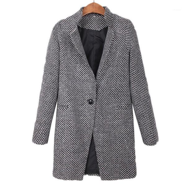 women's trench coats 2021 autumn winter windbreaker coat women fashion houndstooth slim casual plus size overcoat 4xl e046, Tan;black
women's trench coats 2021 autumn winter windbreaker coat women fashion houndstooth slim casual plus size overcoat 4xl e046, Tan;black