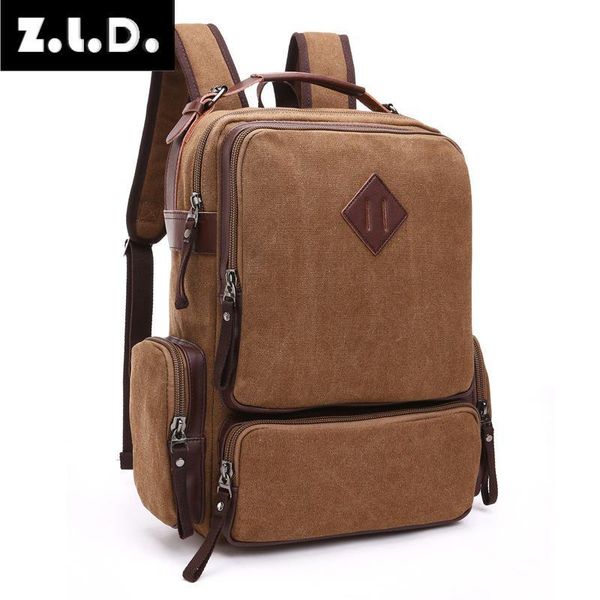 backpack z.l.d. selling brand fashion men and women canvas youth bag large capacity practical computer package mochila
backpack z.l.d. selling brand fashion men and women canvas youth bag large capacity practical computer package mochila