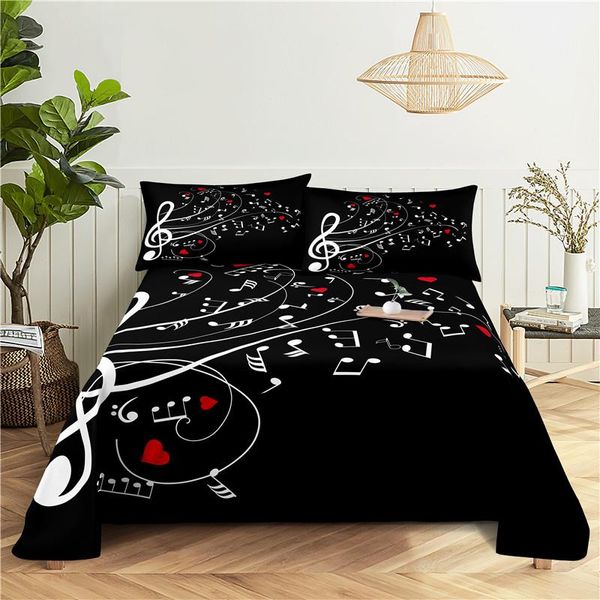 music 0.9/1.2/1.5/1.8/2.0m digital printing polyester bed flat sheet with case print bedding set sheets & sets
music 0.9/1.2/1.5/1.8/2.0m digital printing polyester bed flat sheet with case print bedding set sheets & sets