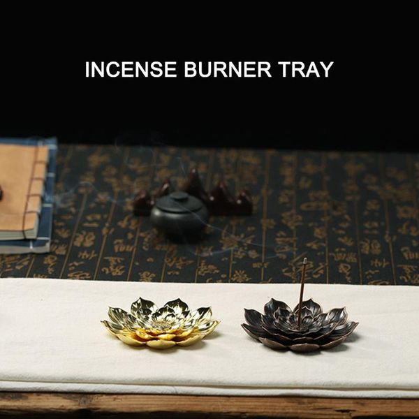 censer burner lotus-shaped el retro classic yoga incense holder buddhism plate lotus coil temples fragrance lamps
censer burner lotus-shaped el retro classic yoga incense holder buddhism plate lotus coil temples fragrance lamps