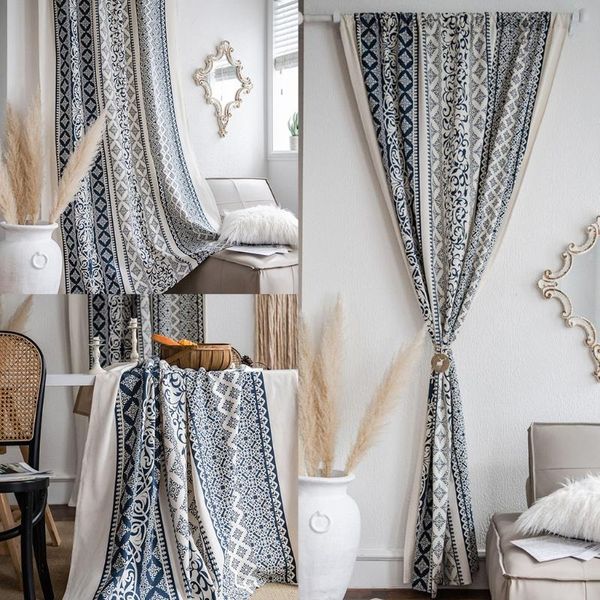 curtain & drapes blue and white porcelain printed blackout curtains boho cotton home decor for living room bedroom window textiles
curtain & drapes blue and white porcelain printed blackout curtains boho cotton home decor for living room bedroom window textiles
