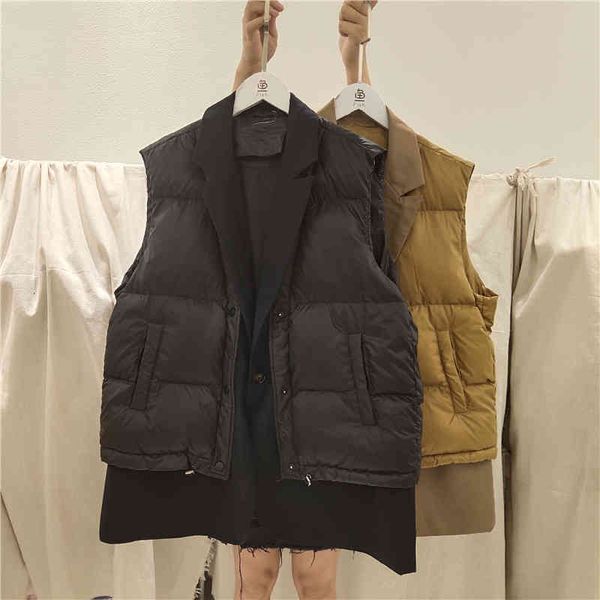 women's down & parkas 90% white duck vest autumn winter solid loose gilet drawstring waistcoat windproof warm jacket sleeveless 069b, Black
women's down & parkas 90% white duck vest autumn winter solid loose gilet drawstring waistcoat windproof warm jacket sleeveless 069b, Black