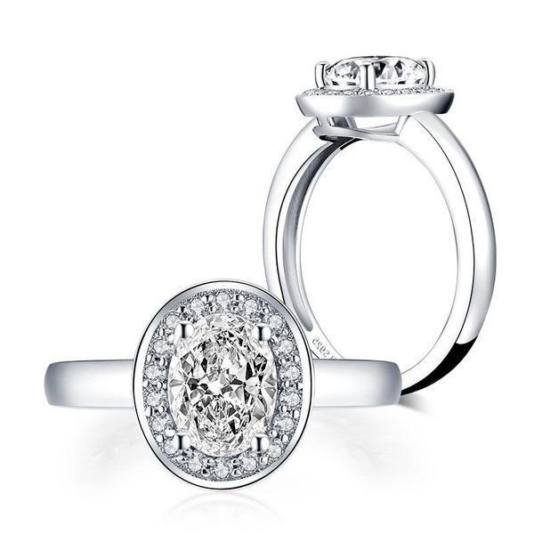 cluster rings lesf ring 925 sterling silver 1.25 ct oval sona diamond finger for women wedding statement fine jewelry, Golden;silver
cluster rings lesf ring 925 sterling silver 1.25 ct oval sona diamond finger for women wedding statement fine jewelry, Golden;silver