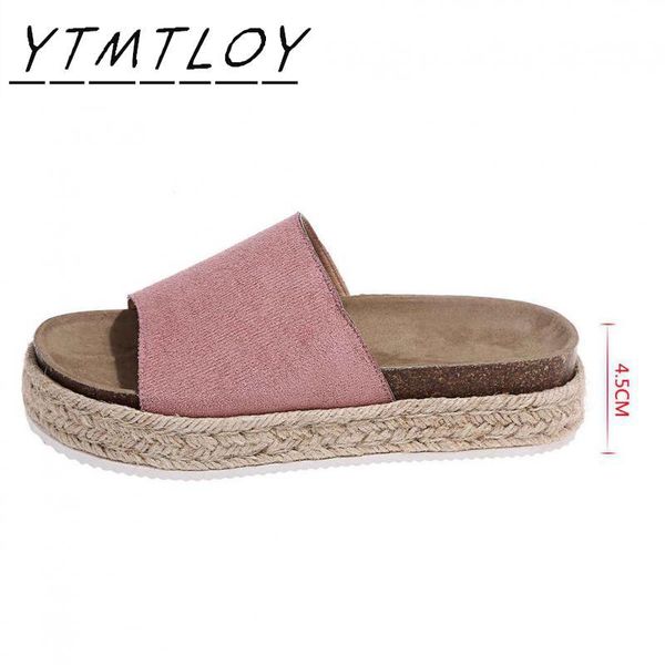wedges platform sandals women genuine leather shoes buckle weave bohemia casual slippers, Black
wedges platform sandals women genuine leather shoes buckle weave bohemia casual slippers, Black