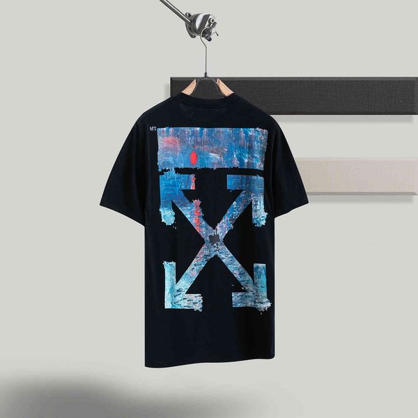 off stylehit monet blue limited arrstyle direct jet printing short sleeve t-shirt, White;black
off stylehit monet blue limited arrstyle direct jet printing short sleeve t-shirt, White;black