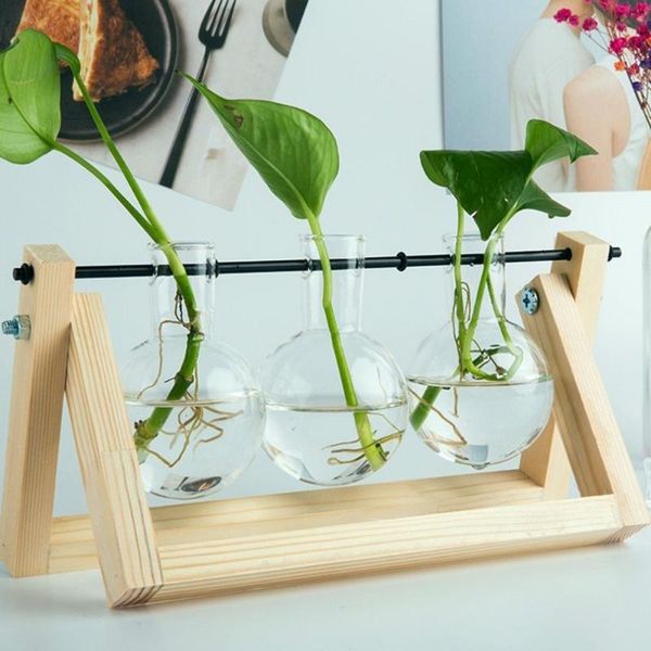 vases deskvase glass planter bulb with retro solid wooden stand and metal swivel holder for hydroponics plants home office decors
vases deskvase glass planter bulb with retro solid wooden stand and metal swivel holder for hydroponics plants home office decors