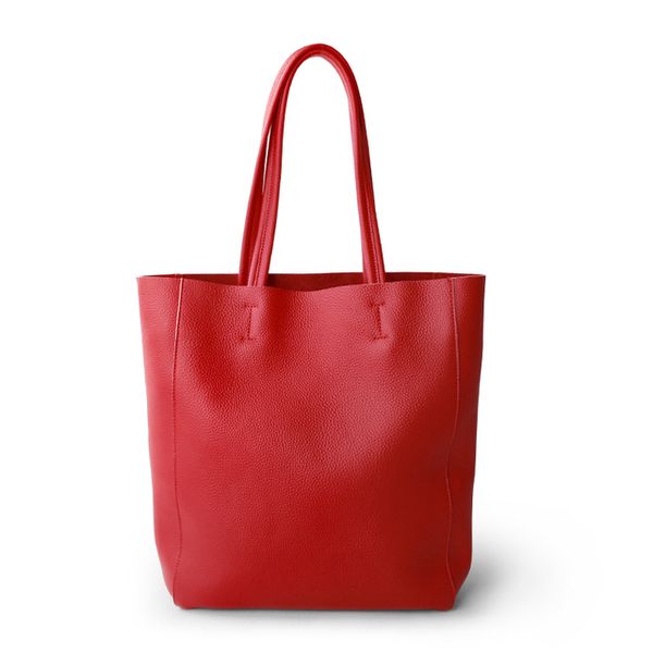 Shoulder Bag Women Genuine Leather Bag Lady Shopping Handbag Female Student Classical Simple Fashion Shopper Casual Totes, Black
Shoulder Bag Women Genuine Leather Bag Lady Shopping Handbag Female Student Classical Simple Fashion Shopper Casual Totes, Black
