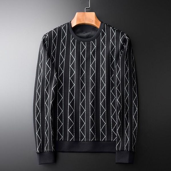 men's hoodies & sweatshirts add velvet sweatshirt male autumn winter stripe jacquard thicken mens slim fit man 4xl, Black
men's hoodies & sweatshirts add velvet sweatshirt male autumn winter stripe jacquard thicken mens slim fit man 4xl, Black