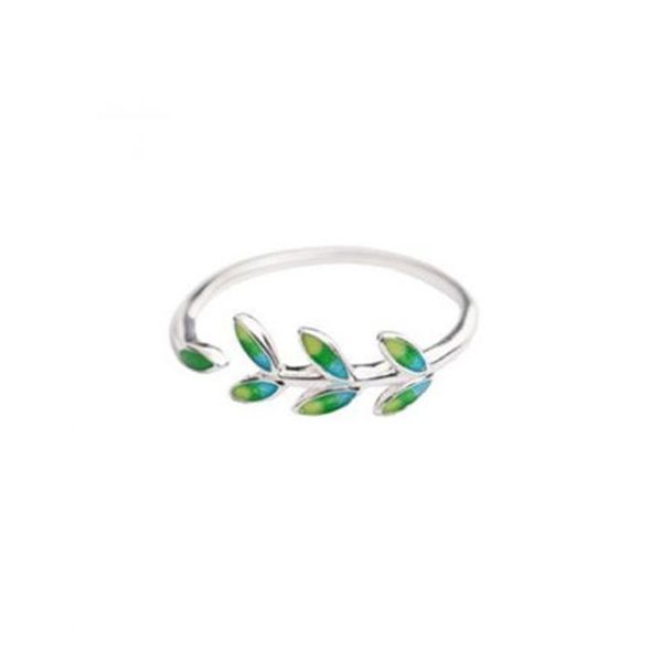 wedding rings 1 piece 925 sterling silver green leaf cute shape open adjustable fashion women,girls,lady jewelry, Slivery;golden
wedding rings 1 piece 925 sterling silver green leaf cute shape open adjustable fashion women,girls,lady jewelry, Slivery;golden
