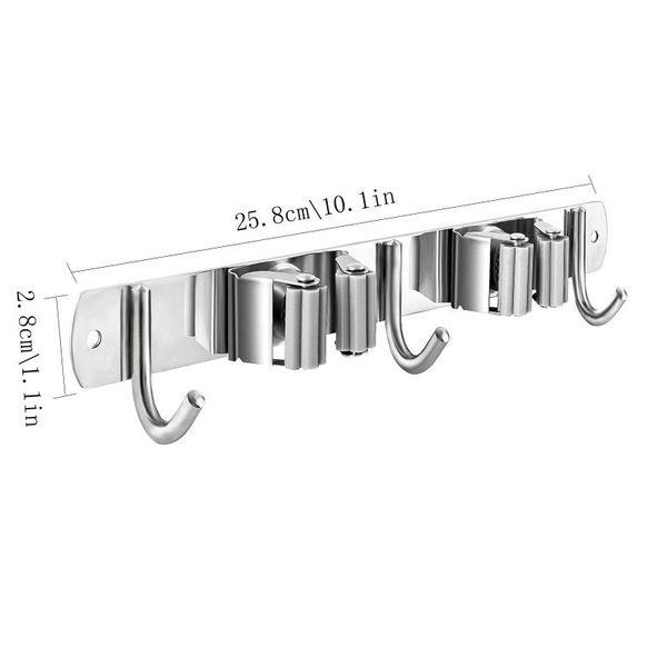 hooks & rails 2 racks and 3 wall mounted mop rack stainless steel receive bathroom accessories home kitchen organizer storage
hooks & rails 2 racks and 3 wall mounted mop rack stainless steel receive bathroom accessories home kitchen organizer storage