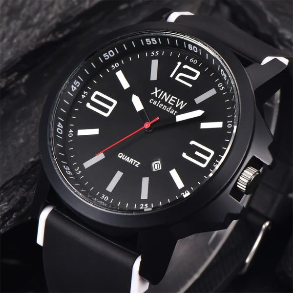 wristwatches xi fashion luxury men's watch silicone stainless steel outdoor sport date men clock analog quartz wrist orologio uomo, Slivery;brown
wristwatches xi fashion luxury men's watch silicone stainless steel outdoor sport date men clock analog quartz wrist orologio uomo, Slivery;brown