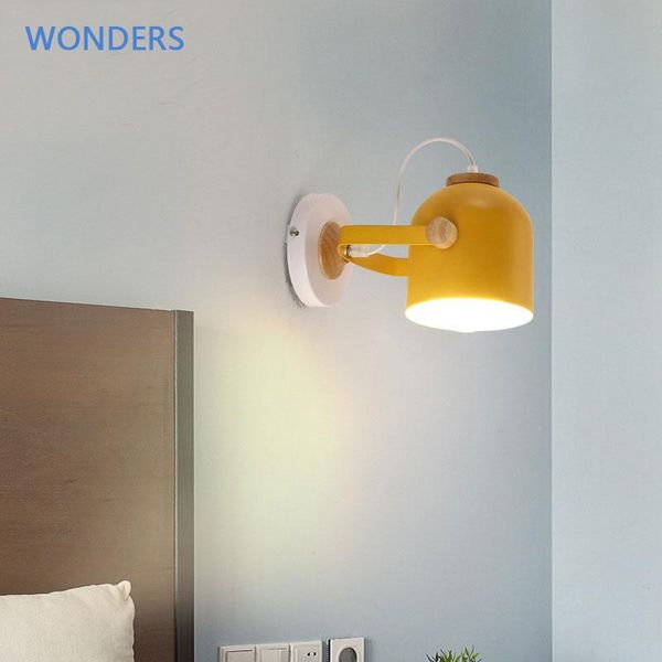 nordic led wall lamp indoor lighting for home decor living room bedroom bedside loft children's modern macarons light
nordic led wall lamp indoor lighting for home decor living room bedroom bedside loft children's modern macarons light