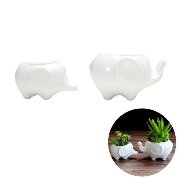 planters & pots 2pcs elephant flower pot modern white ceramic succulent planter tiny plant containers
planters & pots 2pcs elephant flower pot modern white ceramic succulent planter tiny plant containers