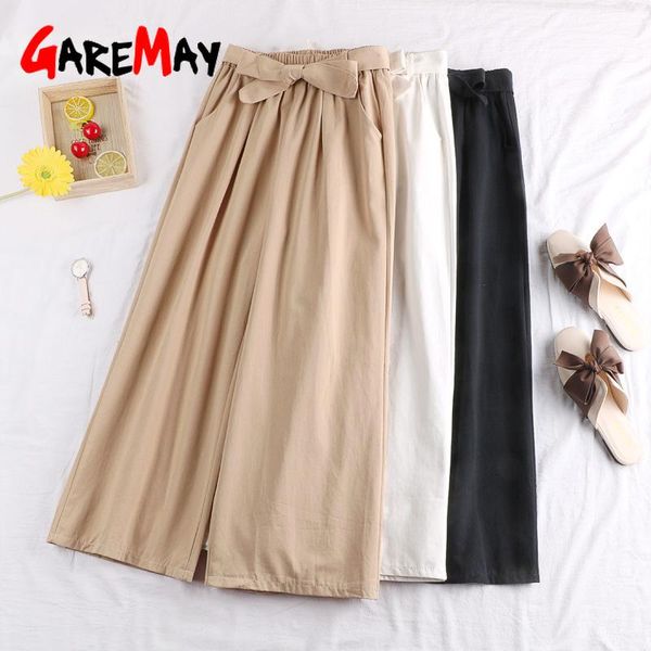 women's pants & capris garemay 2021 spring and summer wide leg women high waist wild thin loose plus size korean style casual nine, Black;white
women's pants & capris garemay 2021 spring and summer wide leg women high waist wild thin loose plus size korean style casual nine, Black;white